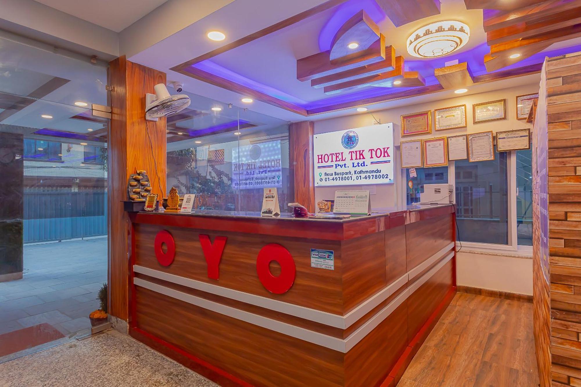 Oyo 799 Hotel Tik Tok Pvt Ltd. Katmandou Extérieur photo