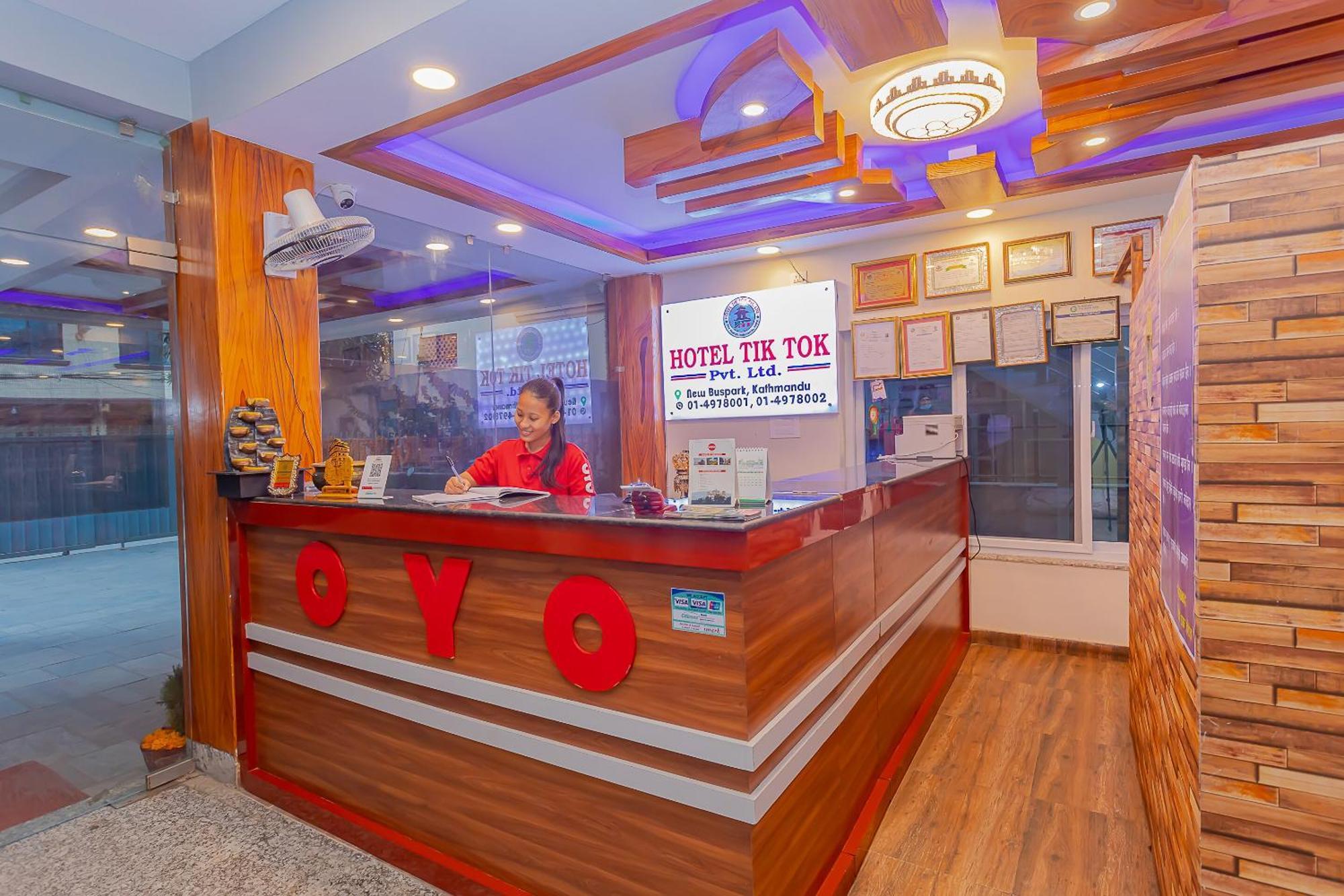 Oyo 799 Hotel Tik Tok Pvt Ltd. Katmandou Extérieur photo